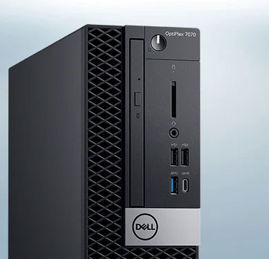 Refurbished: DELL Business Desktop OptiPlex 7070-SFF Intel Core i7 